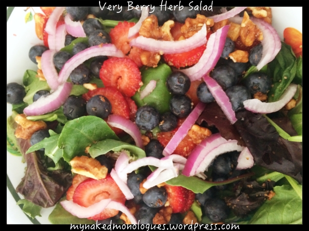 Very Berry Herb Salad